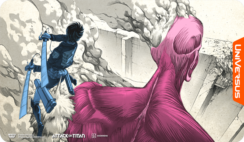 UniVersus: Playmat - "Lethal Strike" Attack on Titan Playmats UniVersus