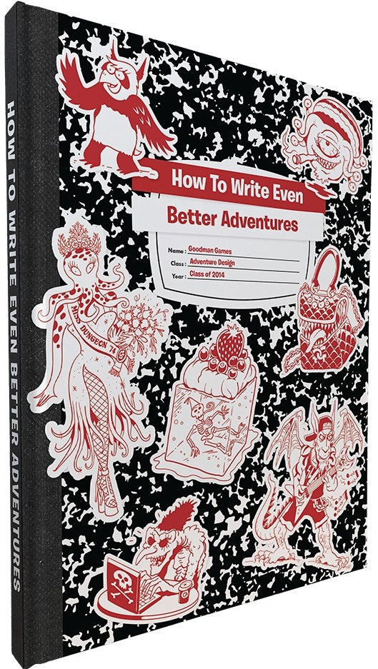 How to Write Even Better Adventures (Release Date: September 16) Tabletop RPGs Goodman Games