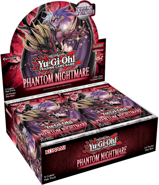 Yu-Gi-Oh! Phantom Nightmare - Booster Box Yugioh Sealed Yu-Gi-Oh!   