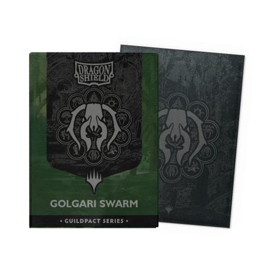 Dragon Shield: Dual Matte Art Sleeves - "Golgari Swarm" MTG Guildpact Series 100Ct Card Sleeves Dragon Shield