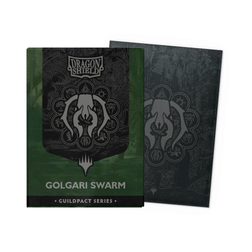 Dragon Shield: Dual Matte Art Sleeves - "Golgari Swarm" MTG Guildpact Series 100Ct Card Sleeves Dragon Shield