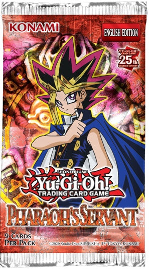 Yu-Gi-Oh! 25th Anniversary: Pharaoh's Servant Booster Pack Yugioh Sealed Yu-Gi-Oh!   