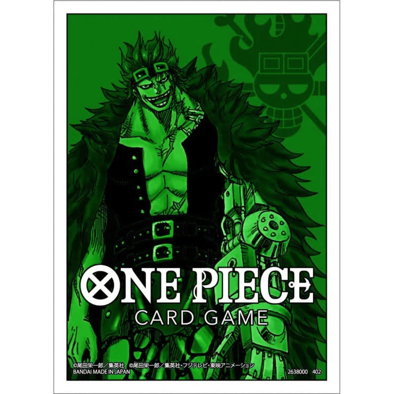 One Piece Card Sleeves - Eustass "Captain" Kid 70Ct (Set 1) Card Sleeves Bandai