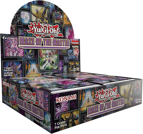 Yu-Gi-Oh! Maze of the Master - Booster Box (First Edition) (Release Date: March 14) Yugioh Sealed Yu-Gi-Oh!