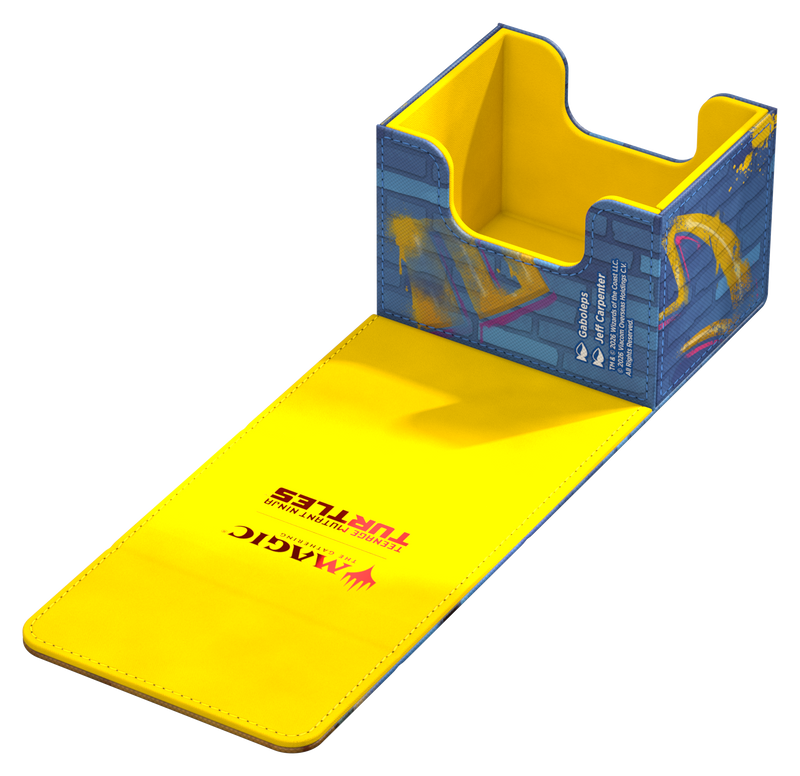 Ultimate Guard: Sidewinder 100+ - "Island" MTG Teenage Mutant Ninja Turtles Deck Boxes & Storage Ultimate Guard