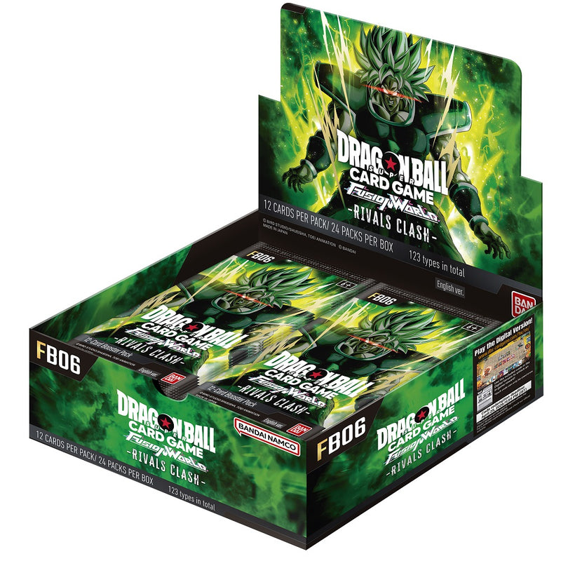 Dragon Ball Super Fusion World: Rivals Clash [FB06] - Booster Box Dragon Ball Super Sealed Dragon Ball Super