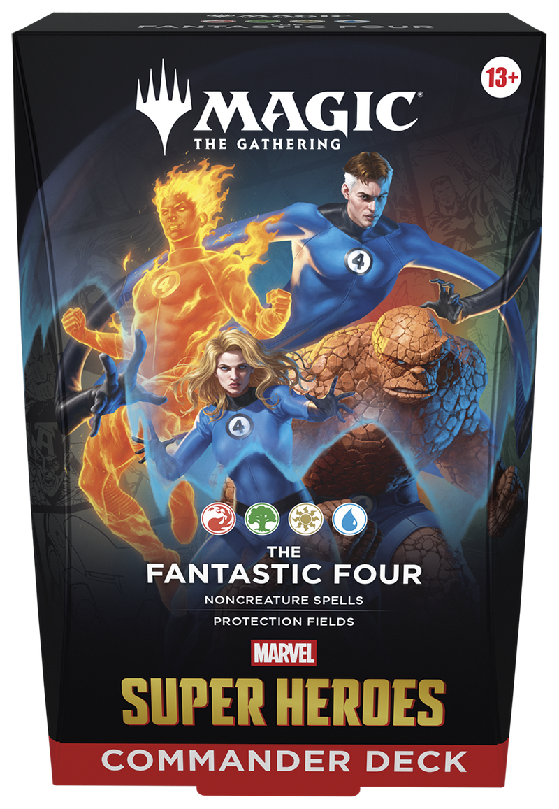 MTG Marvel Super Heroes - Commander Deck (The Fantastic Four) (Release Date: June 19) MTG Sealed Magic: The Gathering