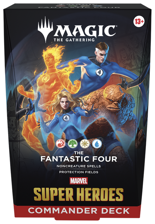 MTG Marvel Super Heroes - Commander Deck (The Fantastic Four) (Release Date: June 19) MTG Sealed Magic: The Gathering