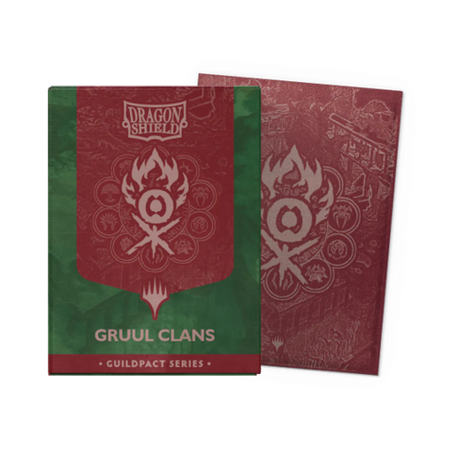 Dragon Shield: Dual Matte Art Sleeves - "Gruul Clans" MTG Guildpact Series 100Ct Card Sleeves Dragon Shield