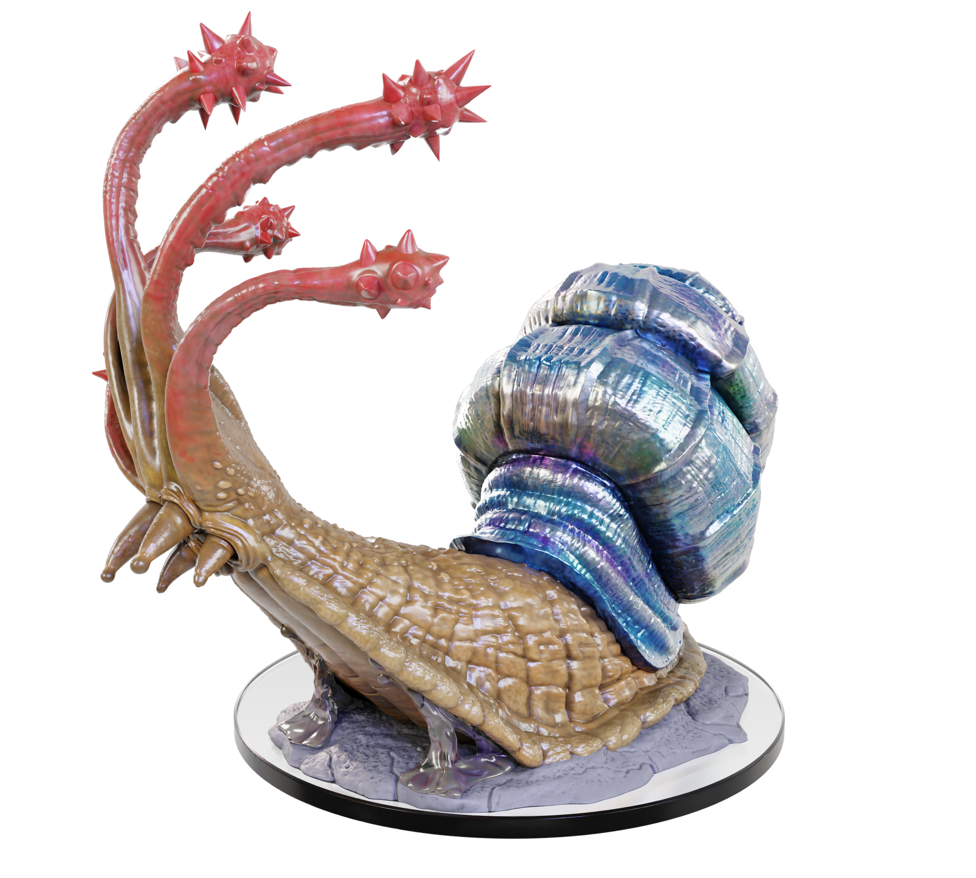 D&D Nolzur's Marvelous Miniatures: W22 Flail Snail Unpainted Miniatures WizKids