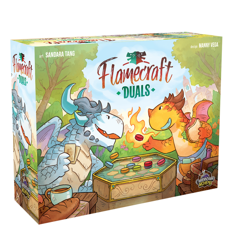 Flamecraft Duals Board Games Cardboard Alchemy