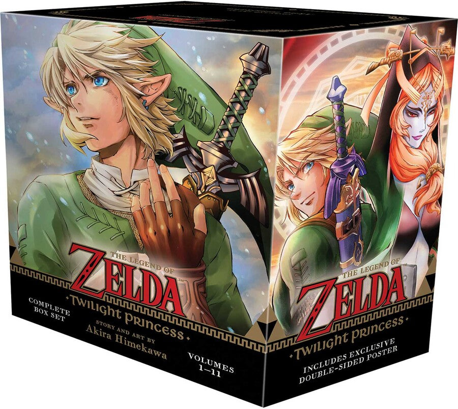 Legend of Zelda: Twilight Princess Manga Complete Box Set Magazine Nintendo   