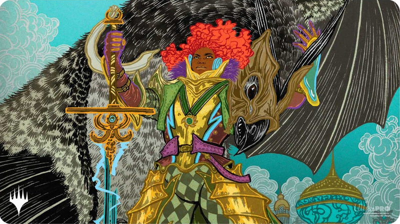Ultra Pro: Playmat - "Caradora, Heart of Alacria" MTG Aetherdrift Playmats Ultra Pro