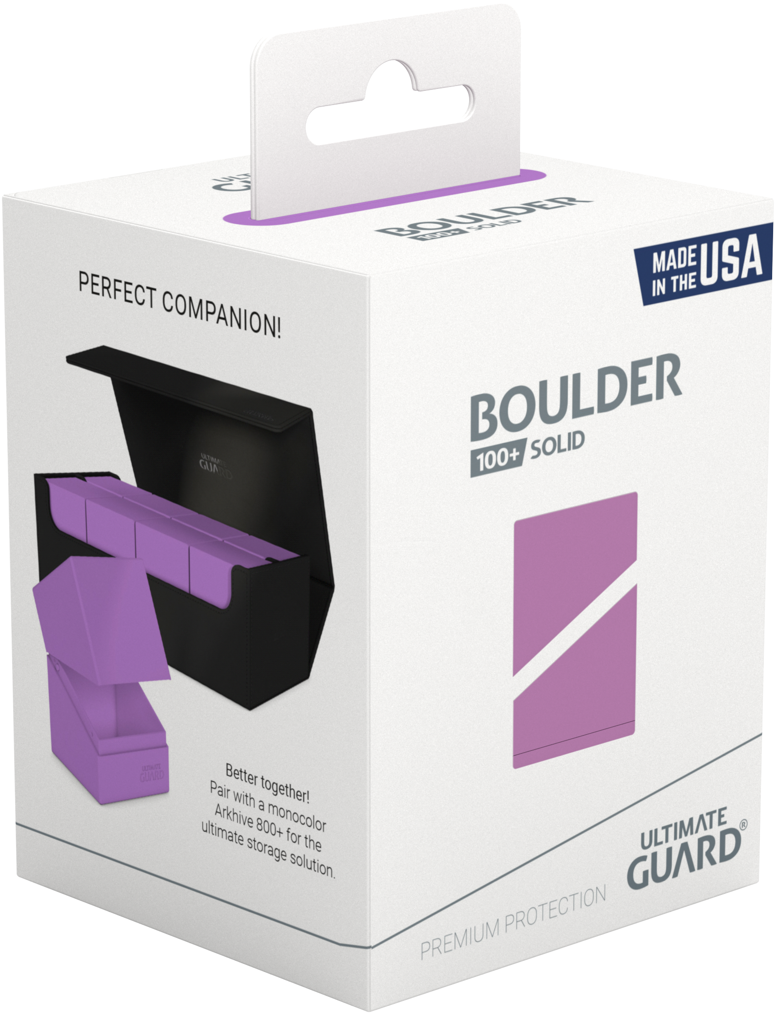 Ultimate Guard: Boulder 100+ - Solid Lavender Card Supplies & Accesories Ultimate Guard   