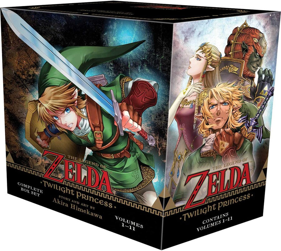 Legend of Zelda: Twilight Princess Manga Complete Box Set Magazine Nintendo   