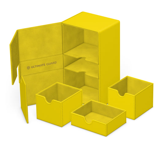 Ultimate Guard: Twin Flip'N'Tray Deck Case 200+ - Dandelion Deck Boxes & Storage Ultimate Guard