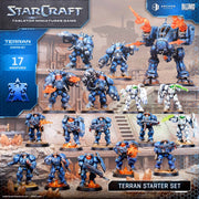 StarCraft: Tabletop Miniatures Game - Terran Starter Set Founders Edition (Release Date: October 5) StarCraft: Tabletop Miniatures Game Archon Studio