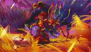 Dragon Shield: Playmat + Tube - "The Fallen" Playmats Dragon Shield