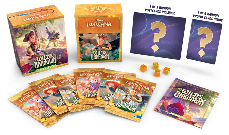 Disney Lorcana: Wilds Unknown Prerelease Kit Lorcana Sealed Taps Games