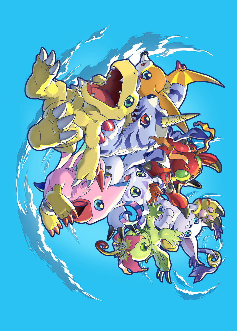 Digimon TCG: Official Card Sleeves - "Digimon Adventure" 2024 Ver.2.0 60Ct Card Sleeves Bandai