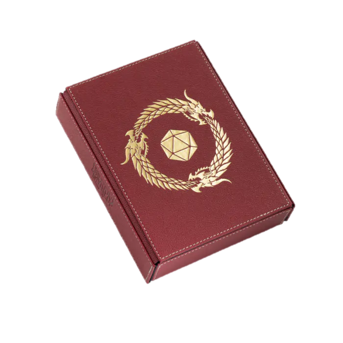 Dragon Shield: Dice Companion Dice Box & Tray - Blood Red Dice & Gaming Accessories Dragon Shield