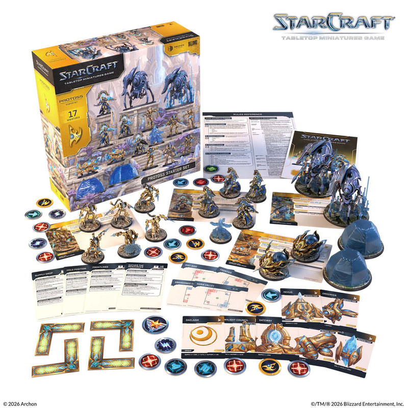 [PREORDER] StarCraft: Tabletop Miniatures Game - Protoss Starter Set