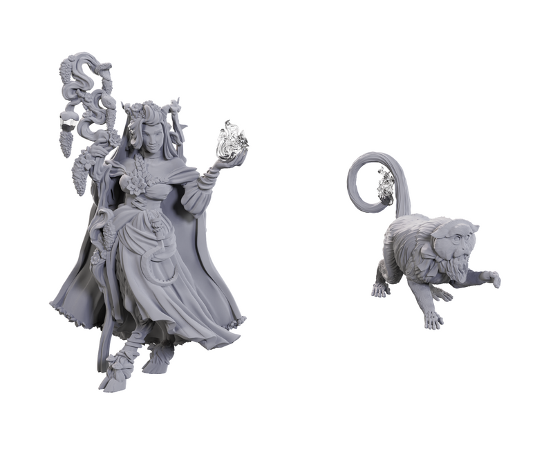 Critical Role Unpainted Miniatures: W23 Fearne Calloway & Mister Unpainted Miniatures WizKids