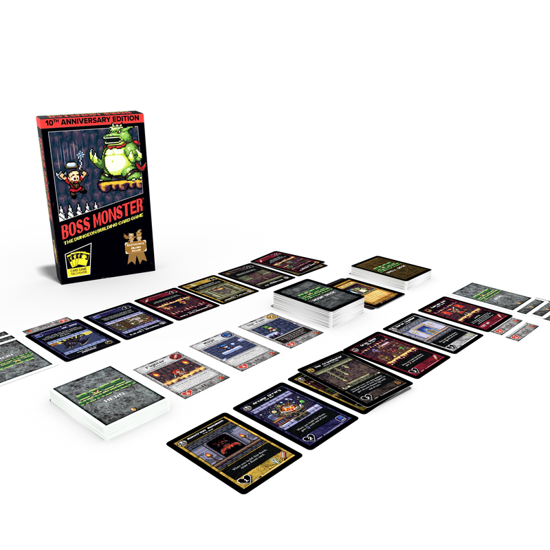 Boss Monster: The Dungeon Building Card Game 10th Anniversary Edition Board Games Brotherwise Games   