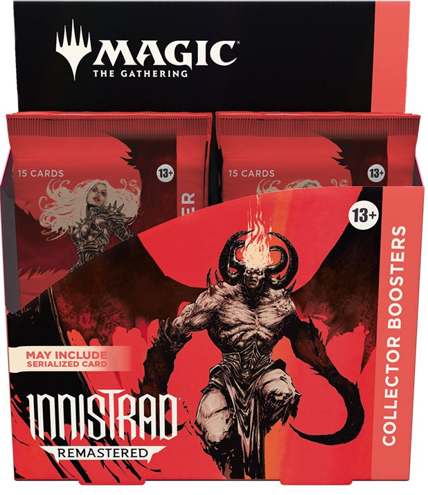 MTG Innistrad Remastered - Collector Booster Box (Release Date: January 24) MTG Sealed Magic: The Gathering   