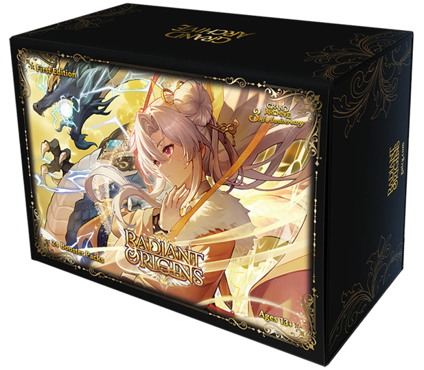 Grand Archive TCG: Radiant Origins - Booster Box (1st Edition) (Limit 2) Grand Archive Sealed Weebs of the Shore