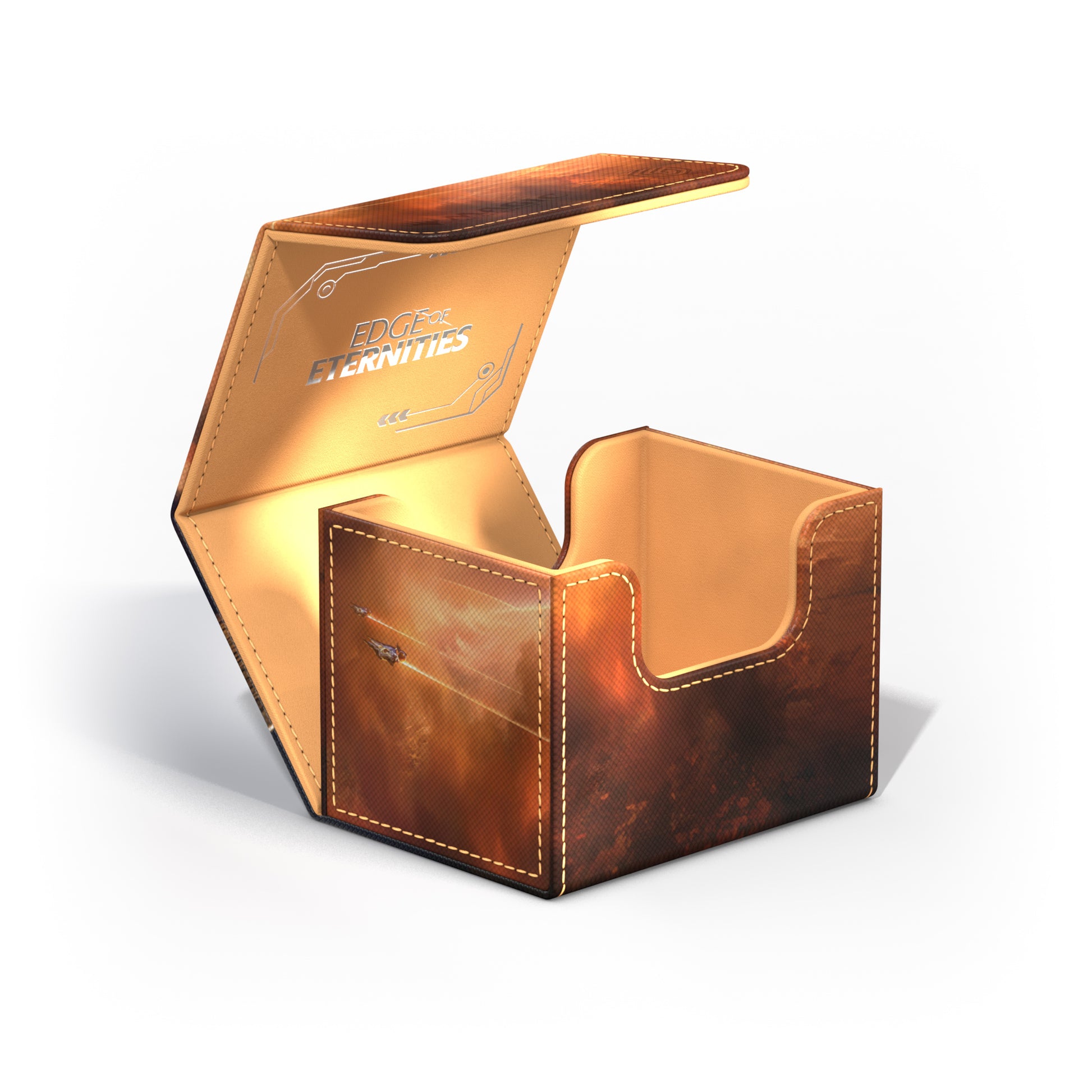 Ultimate Guard: Sidewinder 100+ - "Adagia, Windswept Bastion" MTG Edge of Eternities Deck Boxes & Storage Ultimate Guard