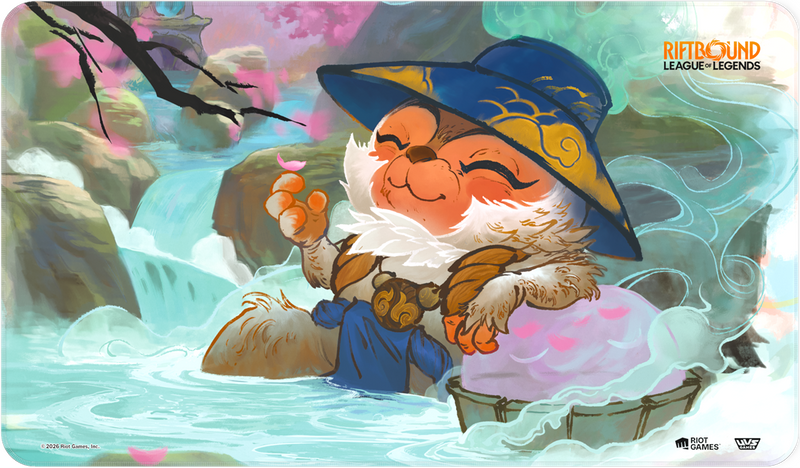 Riftbound: Stitched Playmat - "Spirit Blossom Teemo" Spiritforged Playmats Riot Games