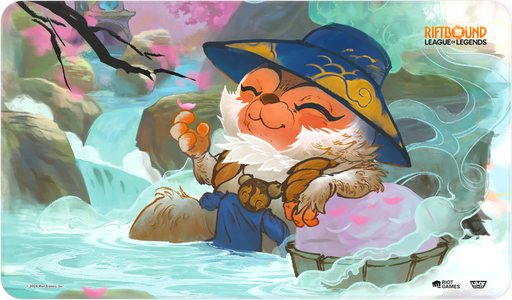 Riftbound: Stitched Playmat - "Spirit Blossom Teemo" Spiritforged Playmats Riot Games
