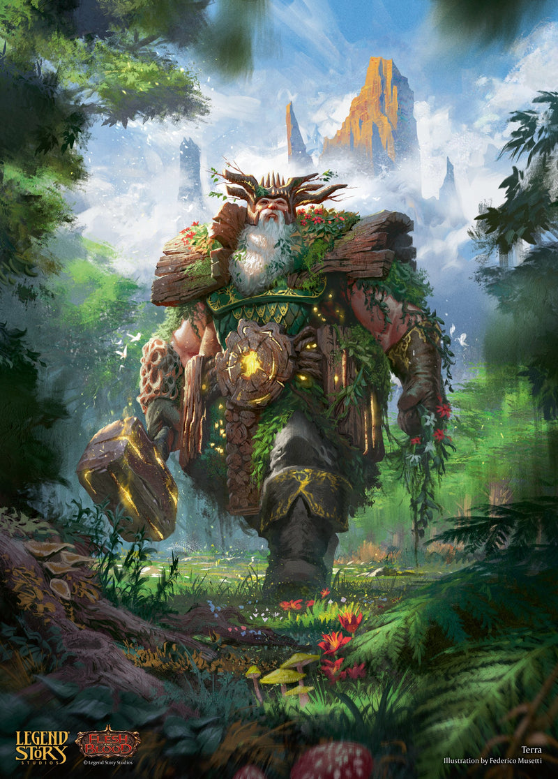 Flesh and Blood 1st Strike Blitz Deck - Terra (Rosetta) Flesh And Blood Sealed Legend Story Studios   