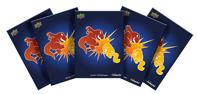 Neopets Battledome TCG: Matte Art Sleeves - "Card Back" 65Ct Card Sleeves Upper Deck Entertainment