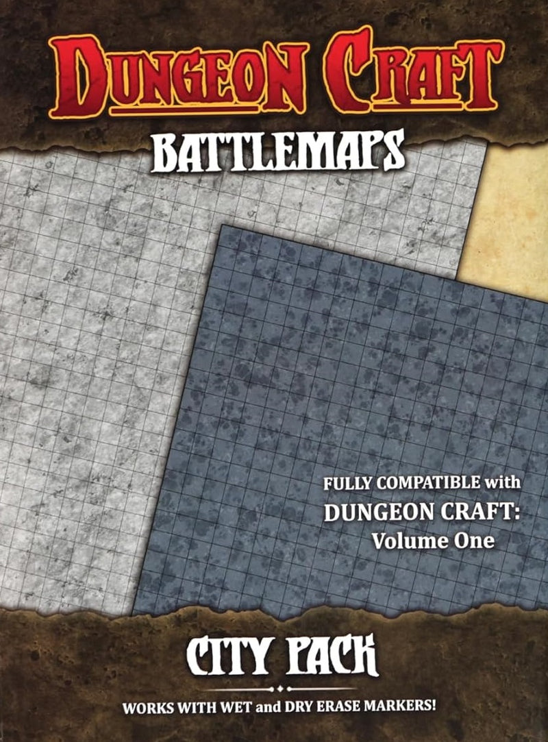 Dungeon Craft: Battlemaps - City Pack Tabletop RPGs 1985 Games