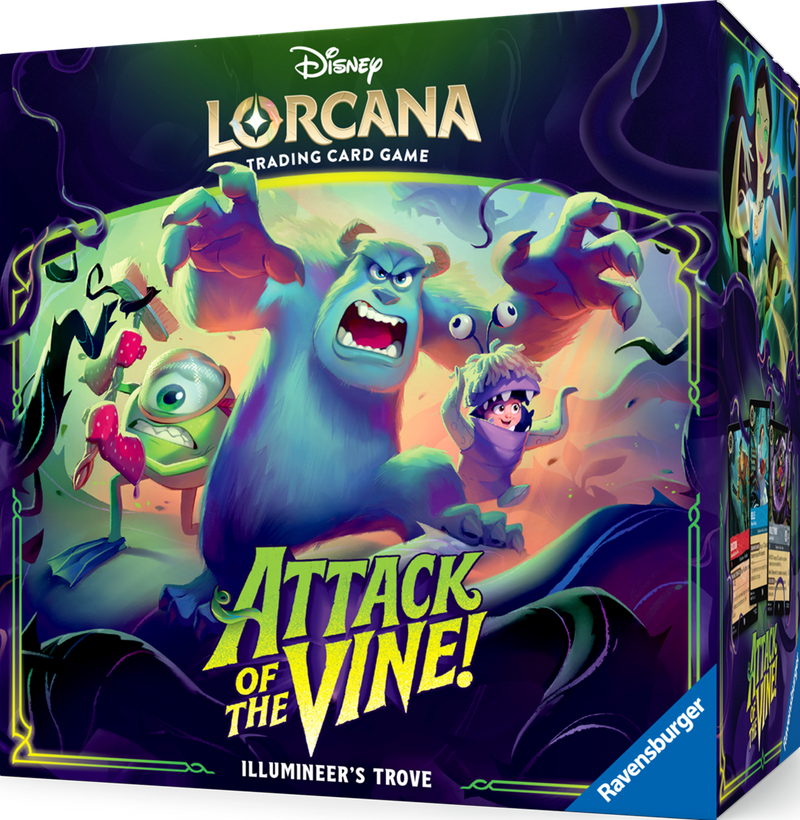 Disney Lorcana: Attack of the Vine! - Illumineer's Trove (In-Store Release: July 17 / Shipping Release: July 24) Lorcana Sealed Ravensburger