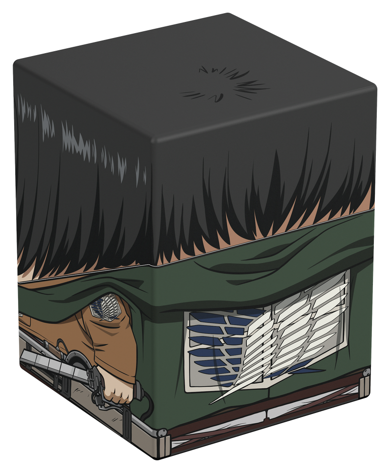 Ultimate Guard: Squaroes 100+ - "Mikasa Ackermann" Attack on Titan Deck Boxes & Storage Ultimate Guard