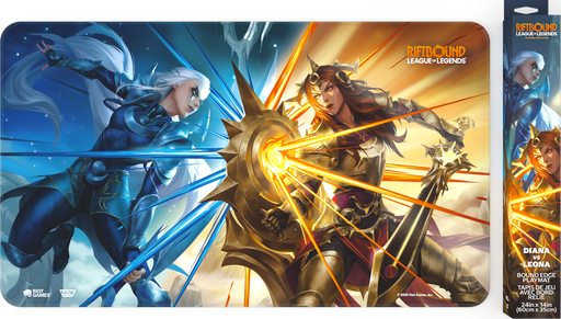Riftbound: Stitched Playmat - "Diana VS Leona" Vendetta Playmats Riot Games