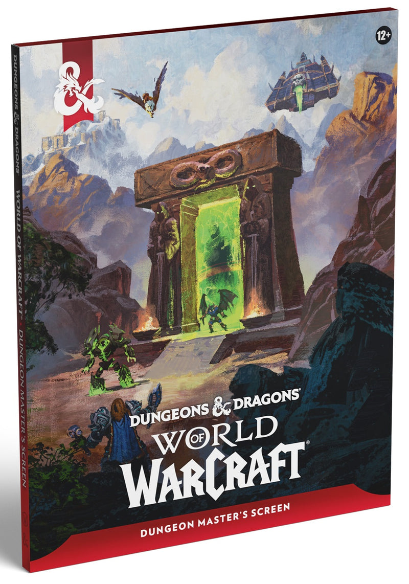 D&D: World of Warcraft - Dungeon Master's Screen Dungeons & Dragons 5E Wizards of the Coast