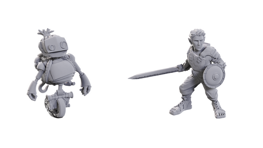 Critical Role Unpainted Miniatures: W23 Orym, of the Air Ashari & Fresh Cut Grass Unpainted Miniatures WizKids