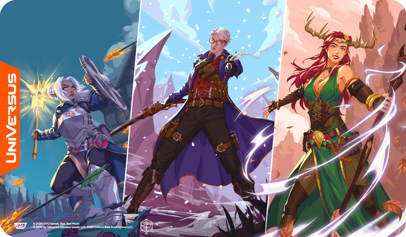 UniVersus: Playmat "Pike, Percival and Keyleth" Critical Role Playmats UVS Games