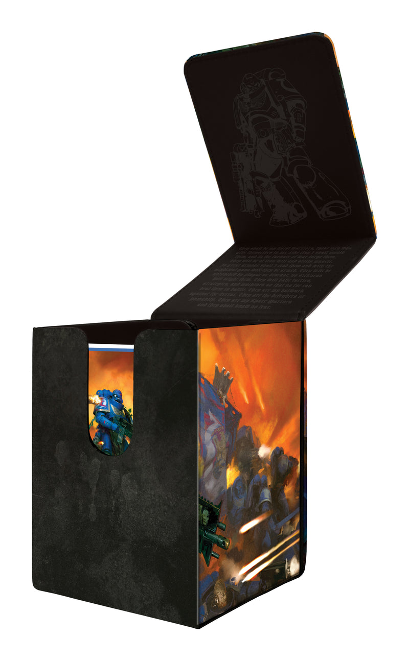 Ultra Pro: Alcove Flip 100+ - "Space Marines Adeptus Astartes" Warhammer 40k Deck Boxes & Storage Ultra Pro