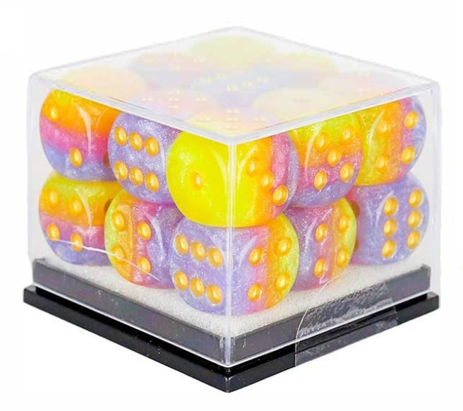Sirius Dice: 12D6 Dice Set - Tahitian Sunset Dice & Gaming Accessories Sirius Dice