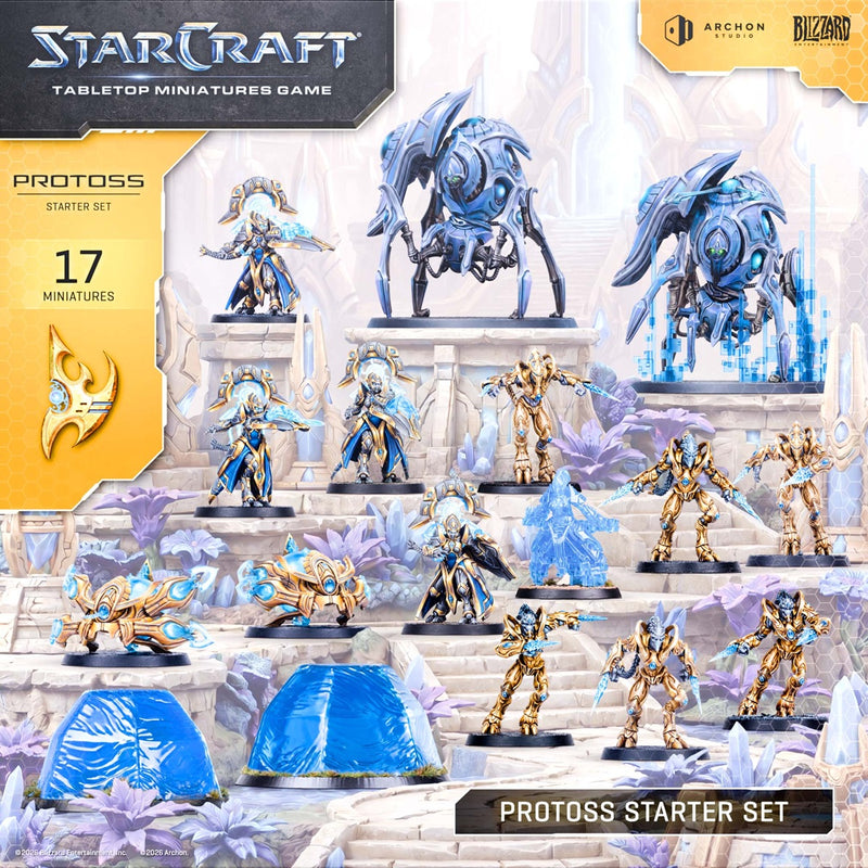 [PREORDER] StarCraft: Tabletop Miniatures Game - Protoss Starter Set