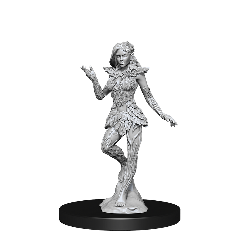 Pathfinder Unpainted Miniatures: WV14 Nymph and Dryad Unpainted Miniatures WizKids