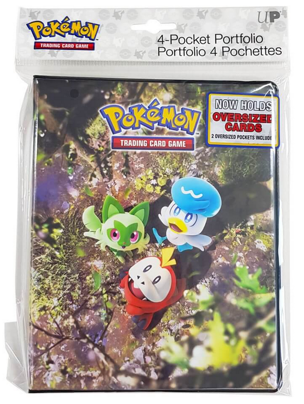 Ultra Pro: 4-Pocket Portfolio - "Scarlet & Violet" Pokémon Binders & Pages Ultra Pro