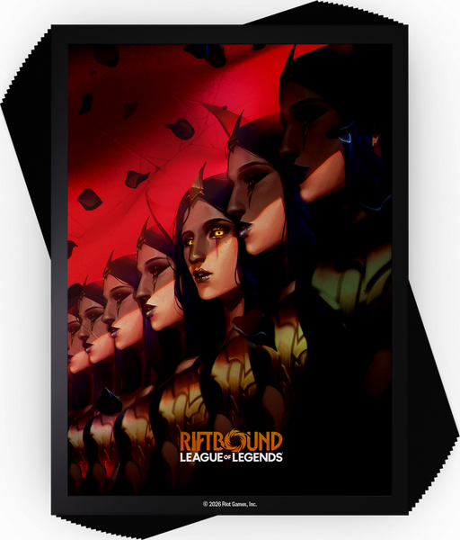 Riftbound: Art Sleeves - "Deceiver LeBlanc" Unleashed 100Ct Card Sleeves Riot Games