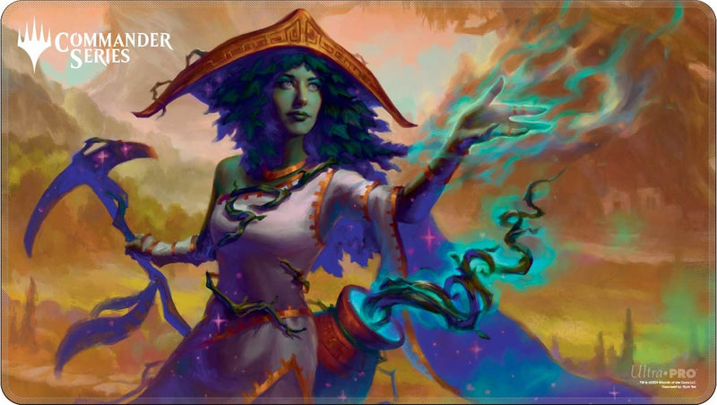 Ultra Pro: Stitched Playmat - "Sythis, Harvest's Hand" MTG Commander Series Playmats Ultra Pro