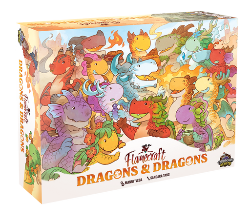 Flamecraft: Dragons & Dragons Expansion Board Games Cardboard Alchemy